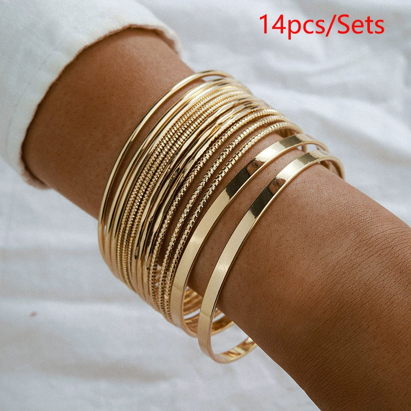 Alloy Snakeshaped Popular Style Electroplated Unisex Bracelets - Image 21