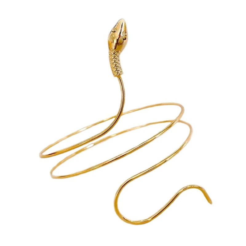 Alloy Snakeshaped Popular Style Electroplated Unisex Bracelets - Image 5