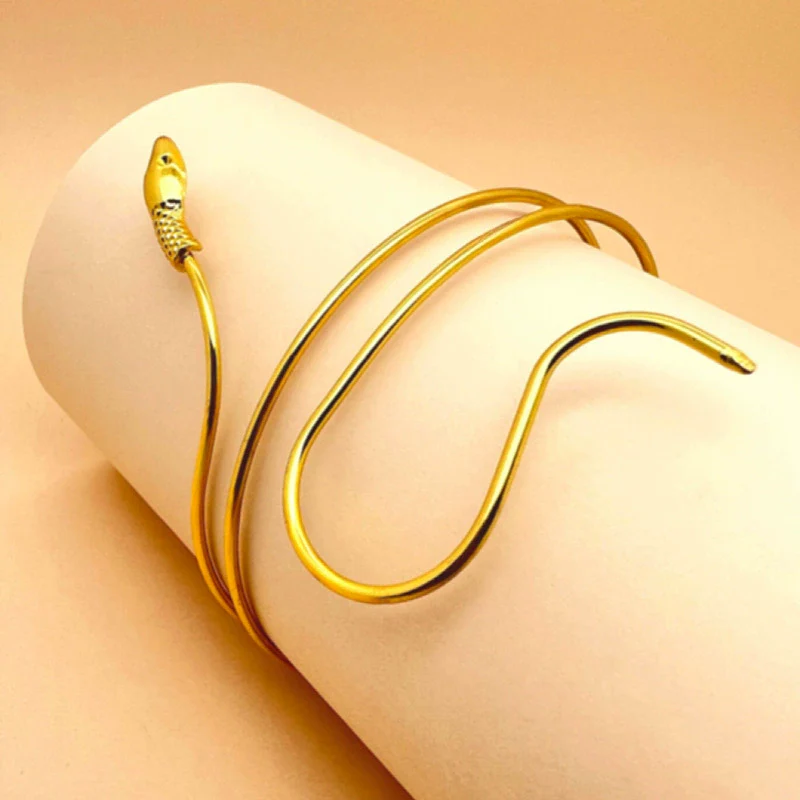 Alloy Snakeshaped Popular Style Electroplated Unisex Bracelets - Image 6