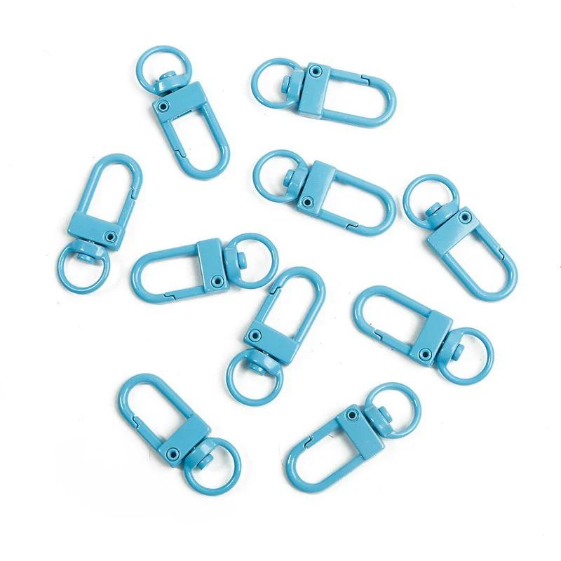 Alloy Spray Paint Handmade Key Chain Door Buckle Mask Chain Pendant Bag Decoration Accessories - Image 15