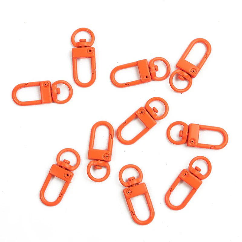 Alloy Spray Paint Handmade Key Chain Door Buckle Mask Chain Pendant Bag Decoration Accessories - Image 17