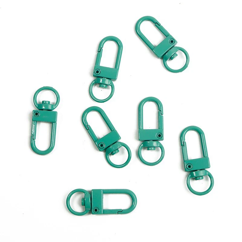 Alloy Spray Paint Handmade Key Chain Door Buckle Mask Chain Pendant Bag Decoration Accessories - Image 18
