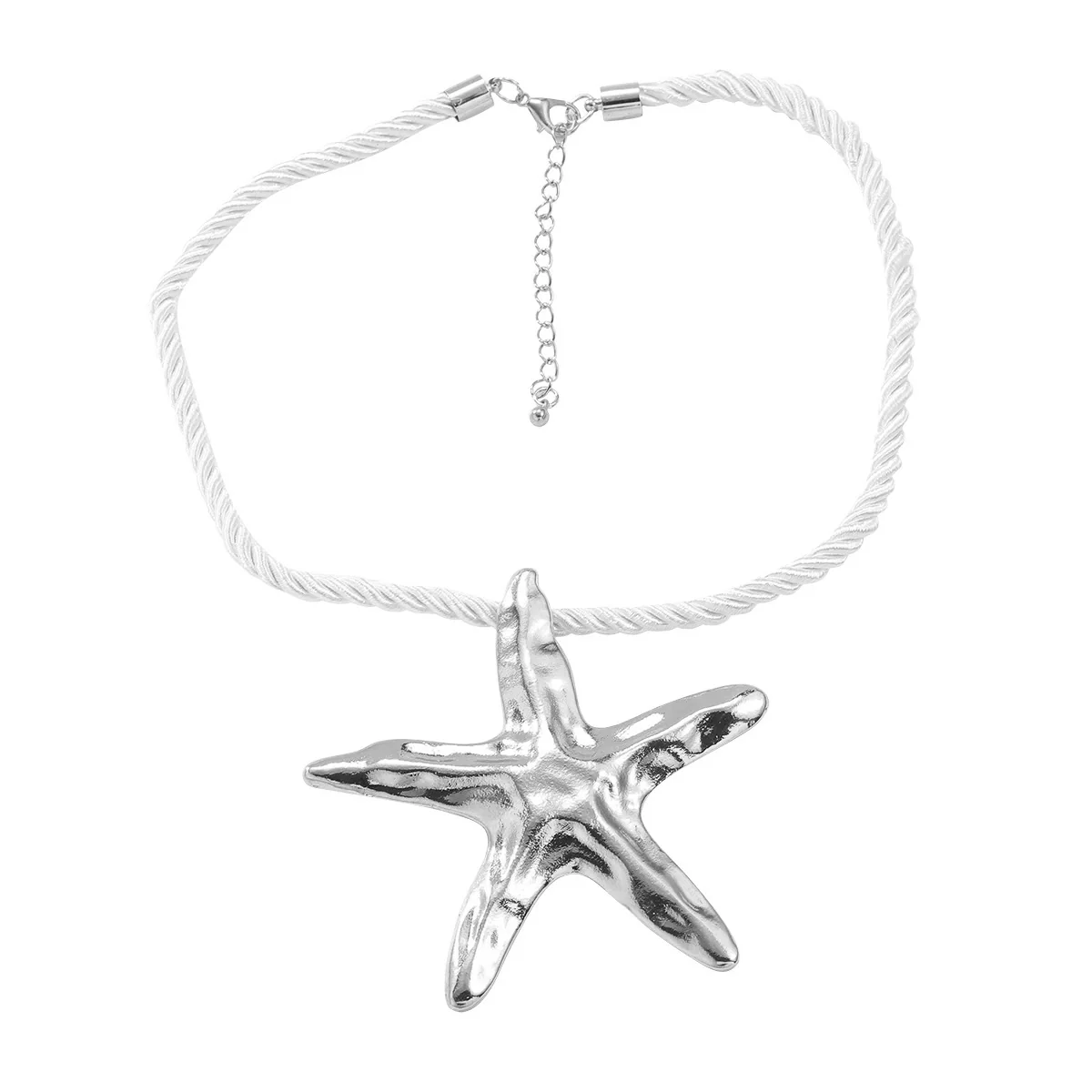 Alloy Starfish Women's Necklace With Geometric Style And Electroplating Treatment - Image 6