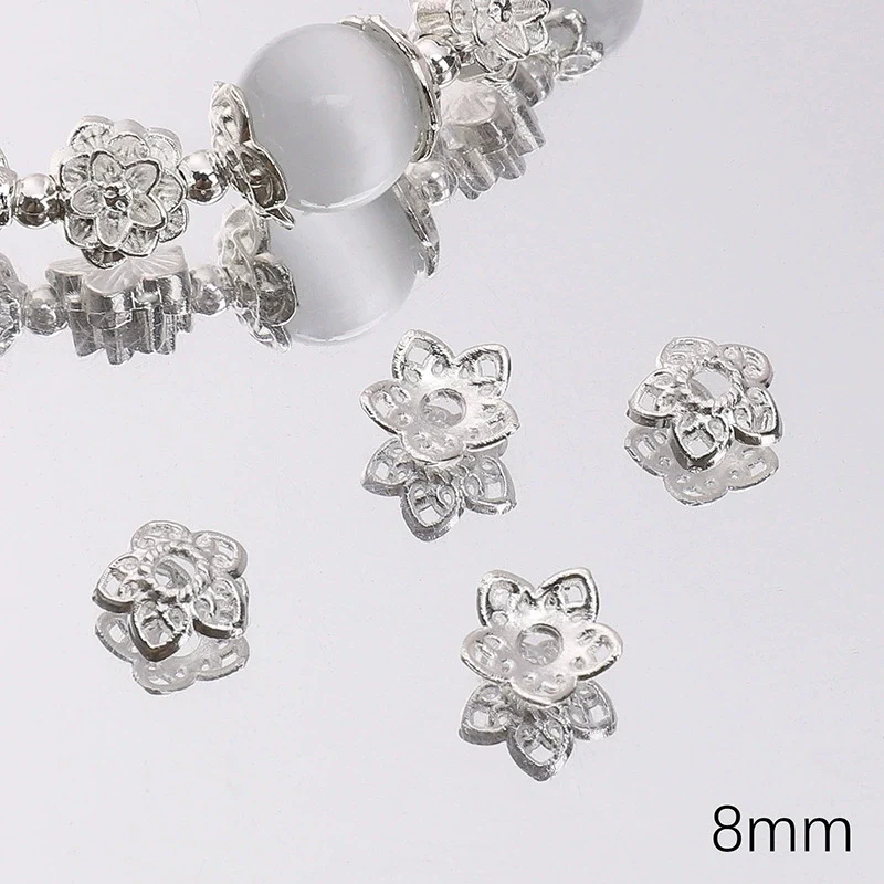 Alloy Torus Spacer Bead Handmade Diy Beaded Material Bracelet Necklace Accessories With Electroplating - Image 10