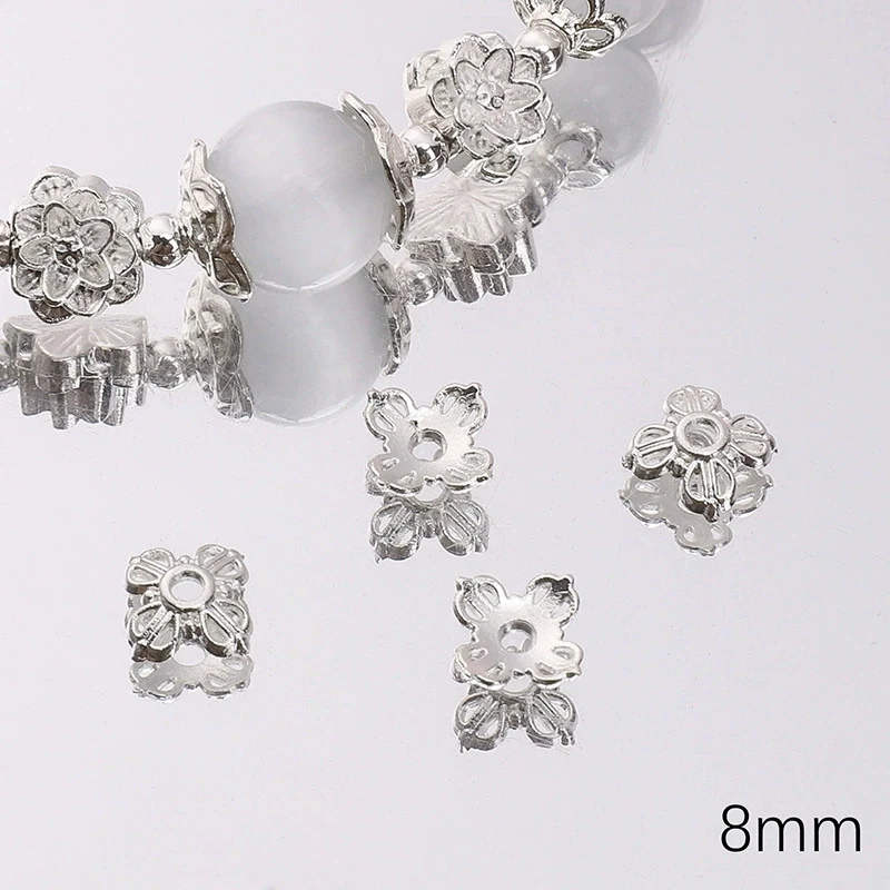Alloy Torus Spacer Bead Handmade Diy Beaded Material Bracelet Necklace Accessories With Electroplating - Image 11