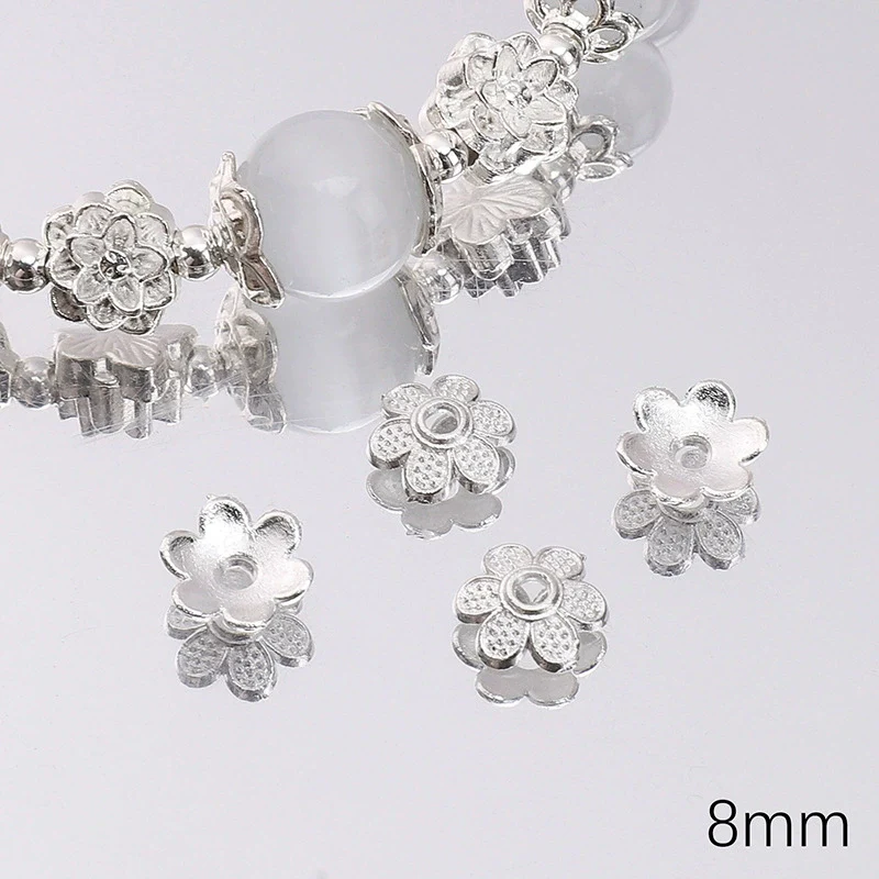 Alloy Torus Spacer Bead Handmade Diy Beaded Material Bracelet Necklace Accessories With Electroplating - Image 15