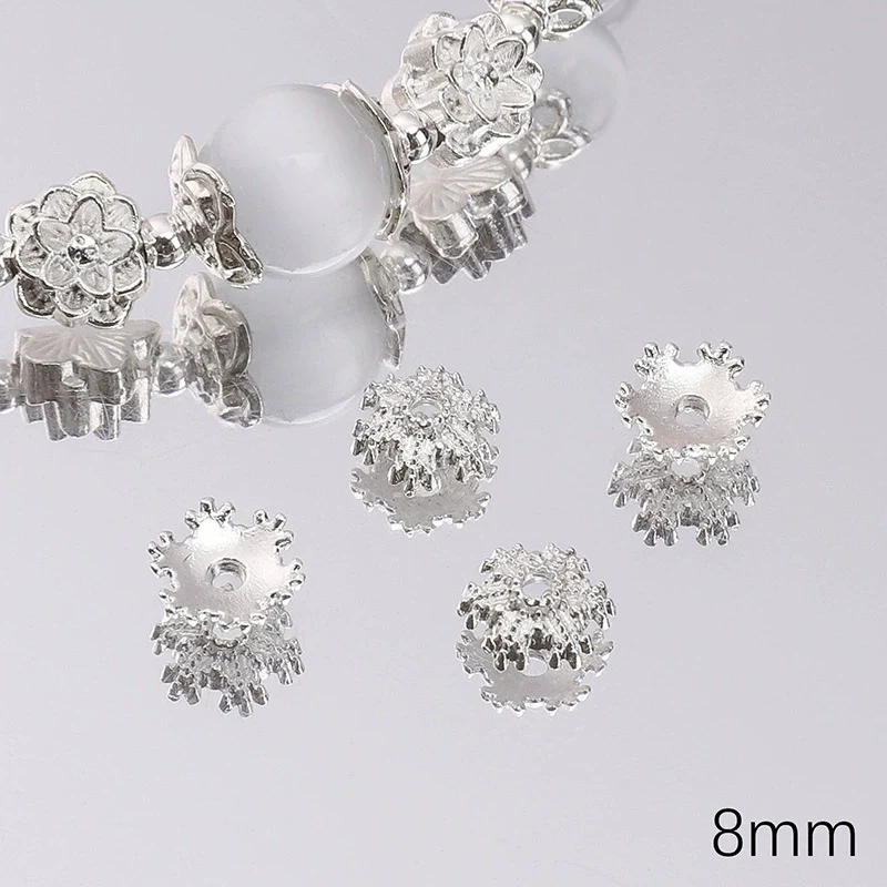 Alloy Torus Spacer Bead Handmade Diy Beaded Material Bracelet Necklace Accessories With Electroplating - Image 16