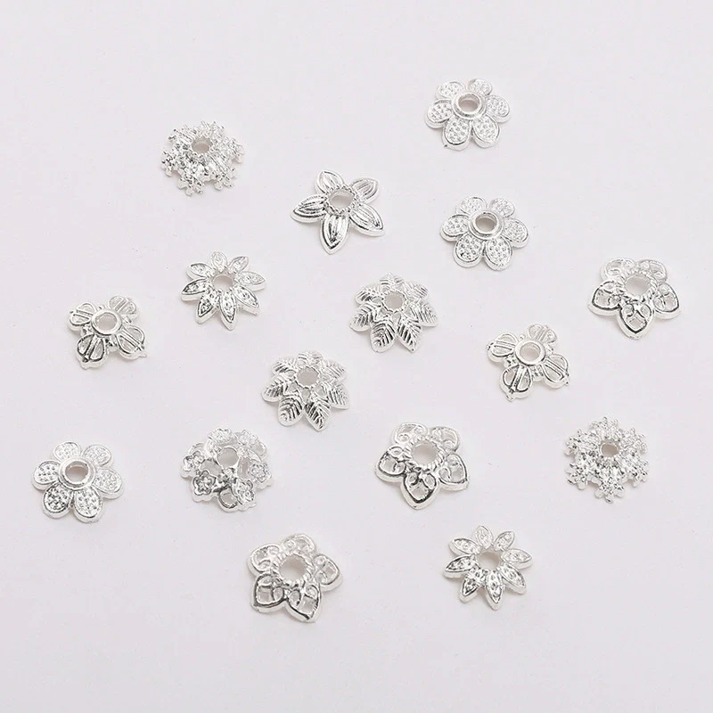 Alloy Torus Spacer Bead Handmade Diy Beaded Material Bracelet Necklace Accessories With Electroplating - Image 3