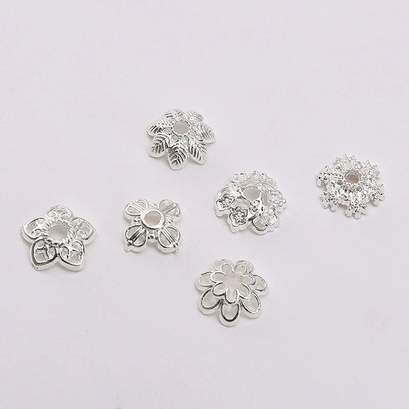 Alloy Torus Spacer Bead Handmade Diy Beaded Material Bracelet Necklace Accessories With Electroplating - Image 5