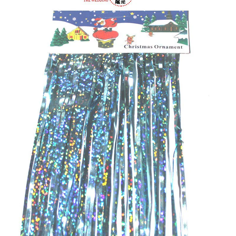 Balloon Laser Rain Silk Tassel Decorative Supplies - Image 2
