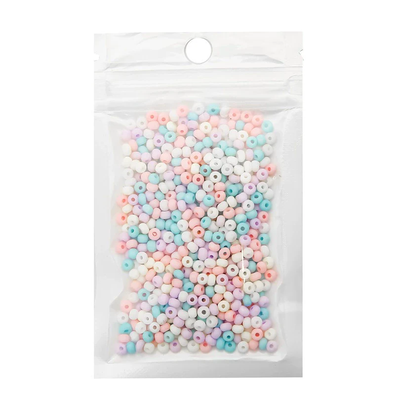 Beaded Jewelry Accessories Glass Glaze Cartoon Baking Paint Rice Beads For Ring Bracelet - Image 5
