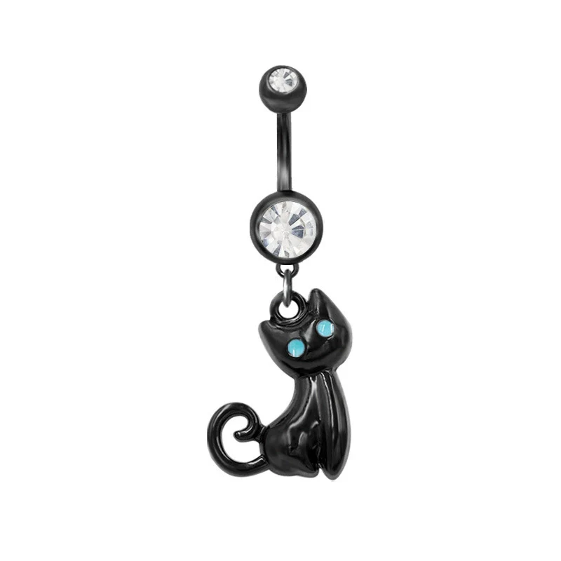 Belly Button Ring Zinc Alloy Heart Shape Unisex Alien Style - Image 6