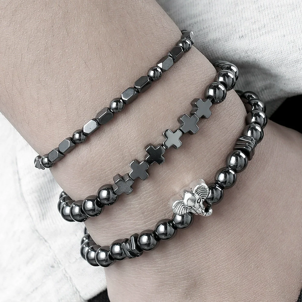 Bohemian Style Turquoise Heart Handmade Bracelet Set For Unisex - Image 40