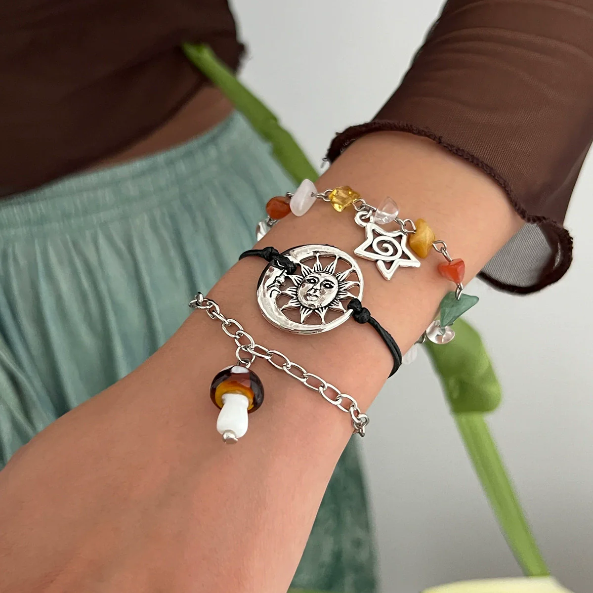 Bracelet Alloy Geometric Animal Zodiac Handmade - Image 4