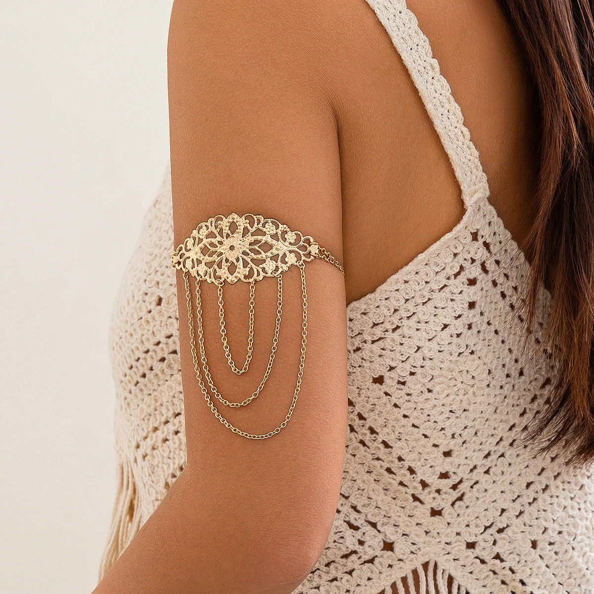 Bracelet Alloy Geometric Coin Tassel Electroplating For Female - Image 2