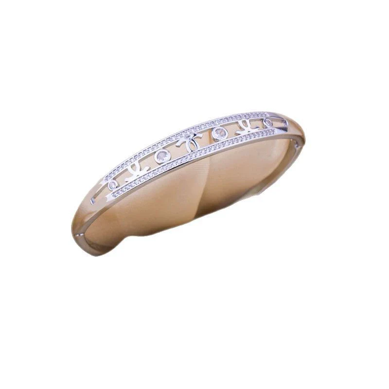 Bracelet Copper Diamondencrusted Simple Electroplating - Image 5