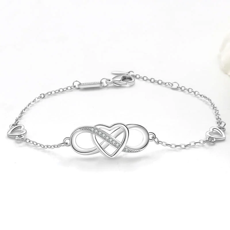 Bracelet Copper Geometric Figureeight Heartshaped Electroplated For Women