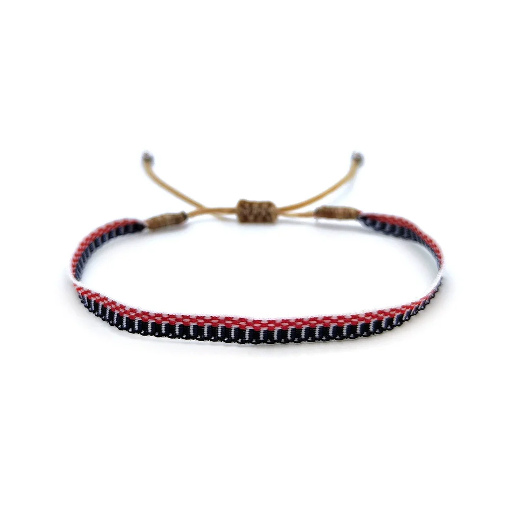 Bracelet Cord Geometric Handwoven Style For Women - Image 12