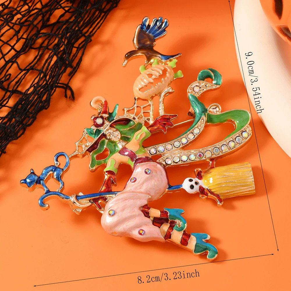 Brooches Enamel Alloy Electroplating Unisex Christmas Style - Image 14