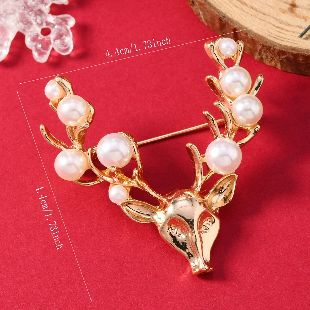 Brooches Enamel Alloy Electroplating Unisex Christmas Style - Image 16