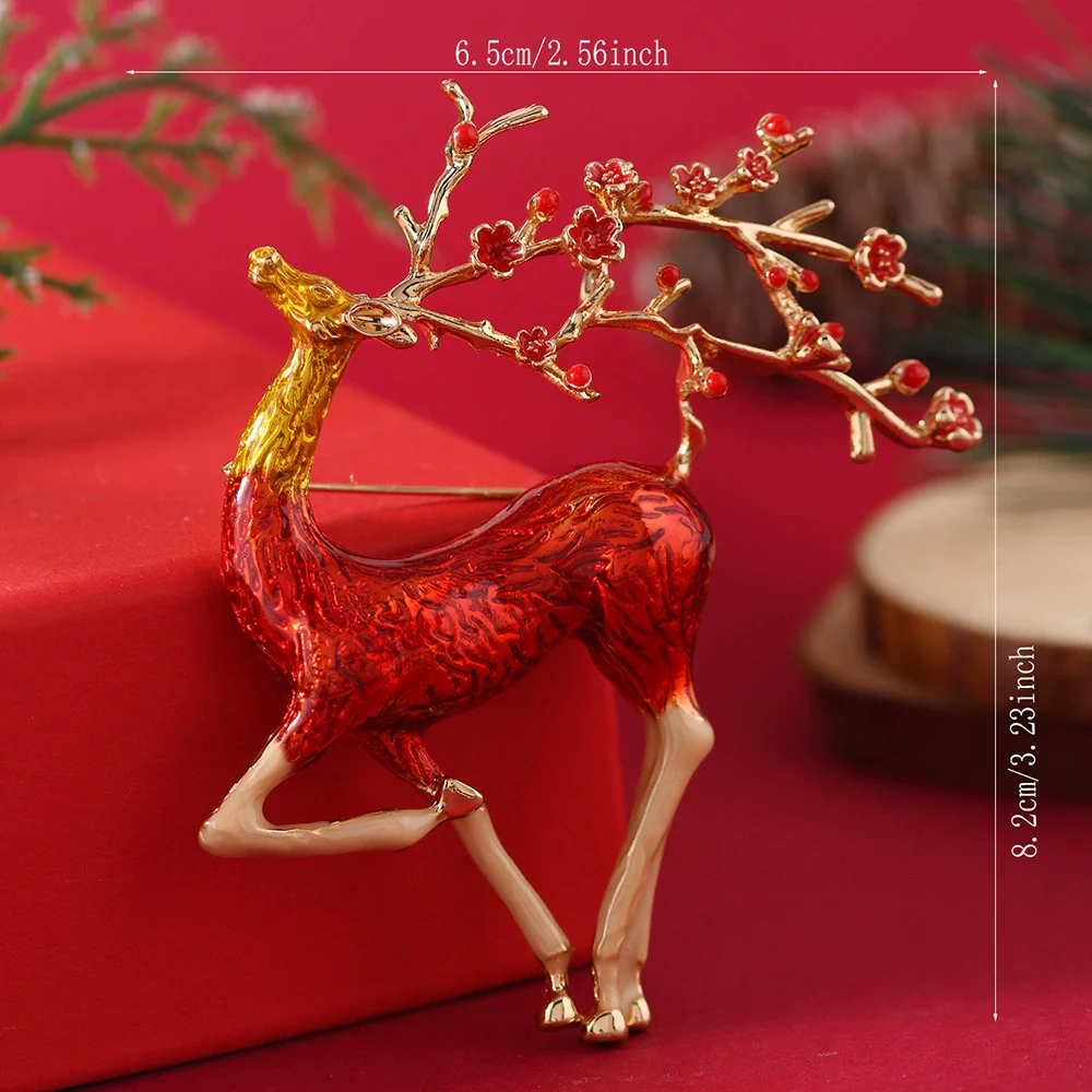 Brooches Enamel Alloy Electroplating Unisex Christmas Style - Image 21