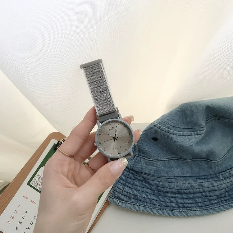 Casual Alloy Case Round Dial Pointer Watch With Pin Buckle For Women And Men - Image 6