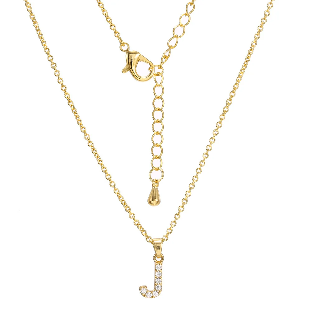 Clavicle Necklace Ecofriendly Brass With Letters Numbers Text Pattern And Diamond Styling - Image 15