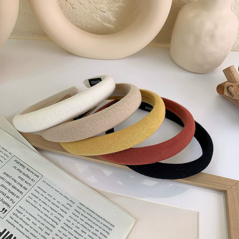 Cloth Knitting Sponge Hairband For Girls - Image 3