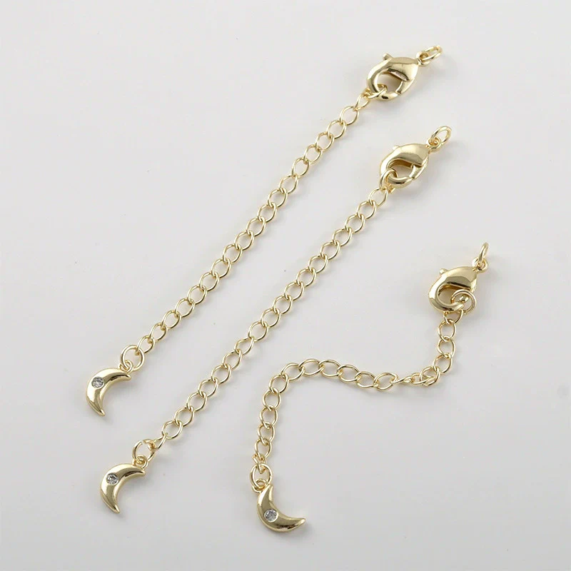 Copper Butterfly Starburst Lobster Clasp Tail Chain Long Chain Jewelry Accessories 14K Gold Electroplated - Image 5
