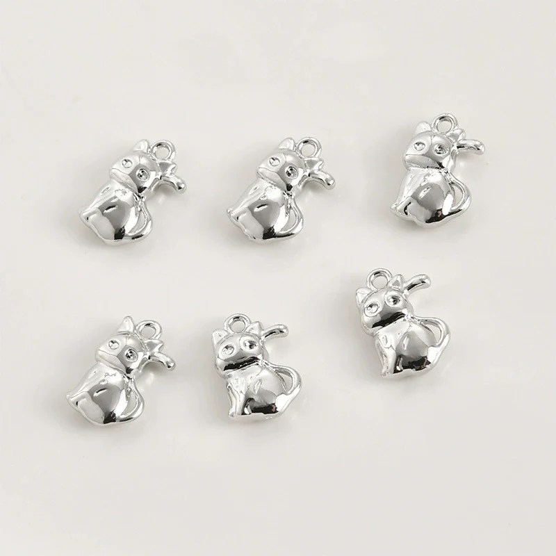 Copper Small Animal Pendant Electroplated Diy Handmade Jewelry Accessories - Image 21