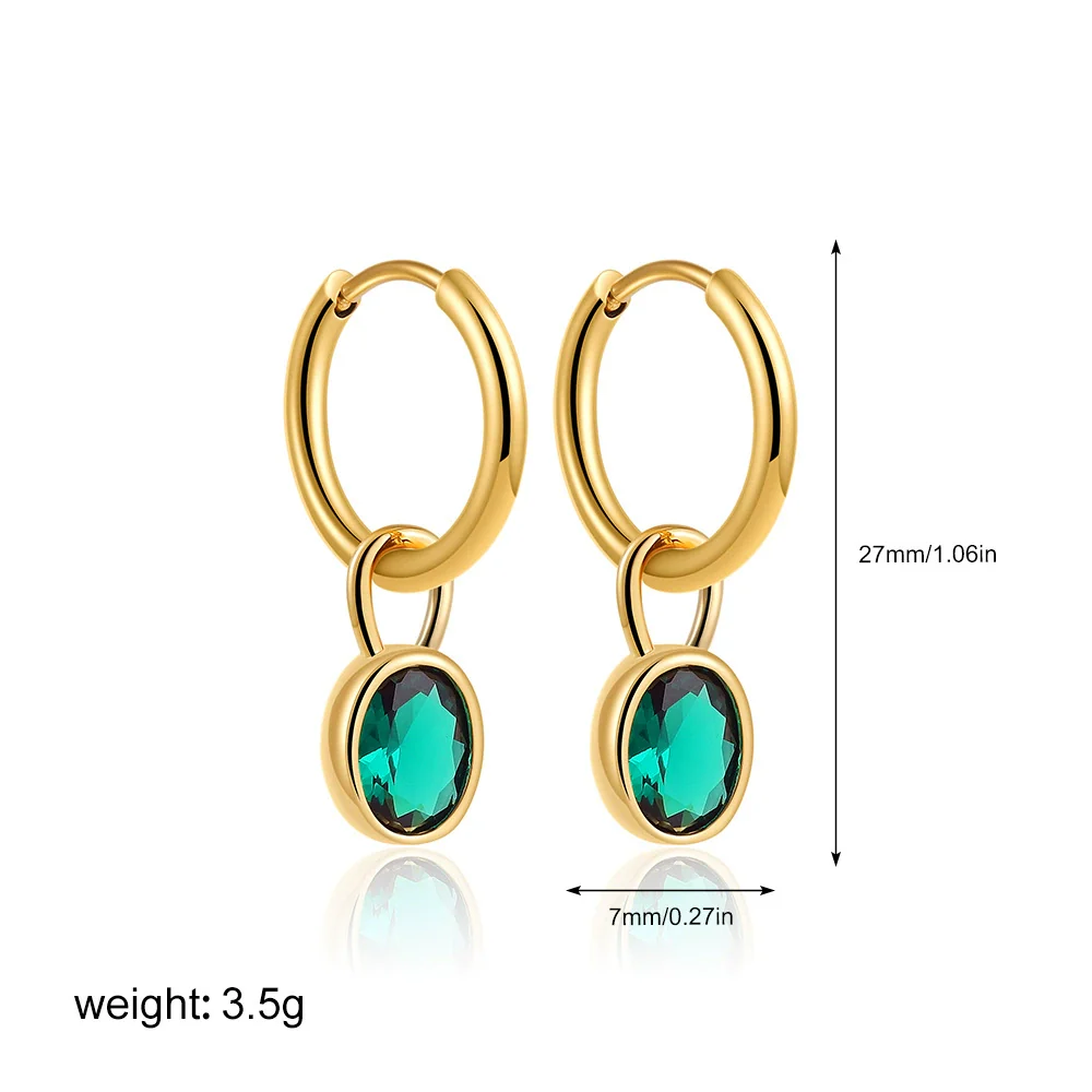 Copper Vintage Geometric Animal Zodiac Earrings - Image 7