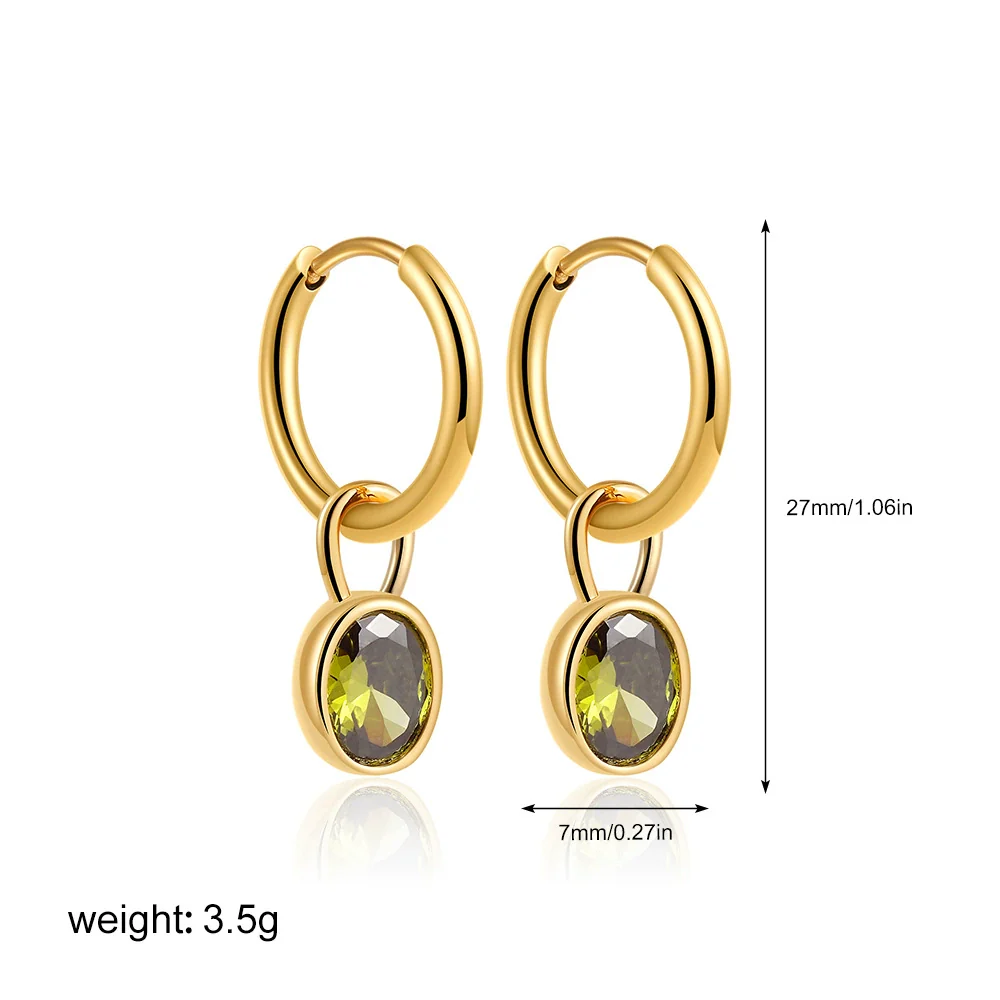 Copper Vintage Geometric Animal Zodiac Earrings - Image 8
