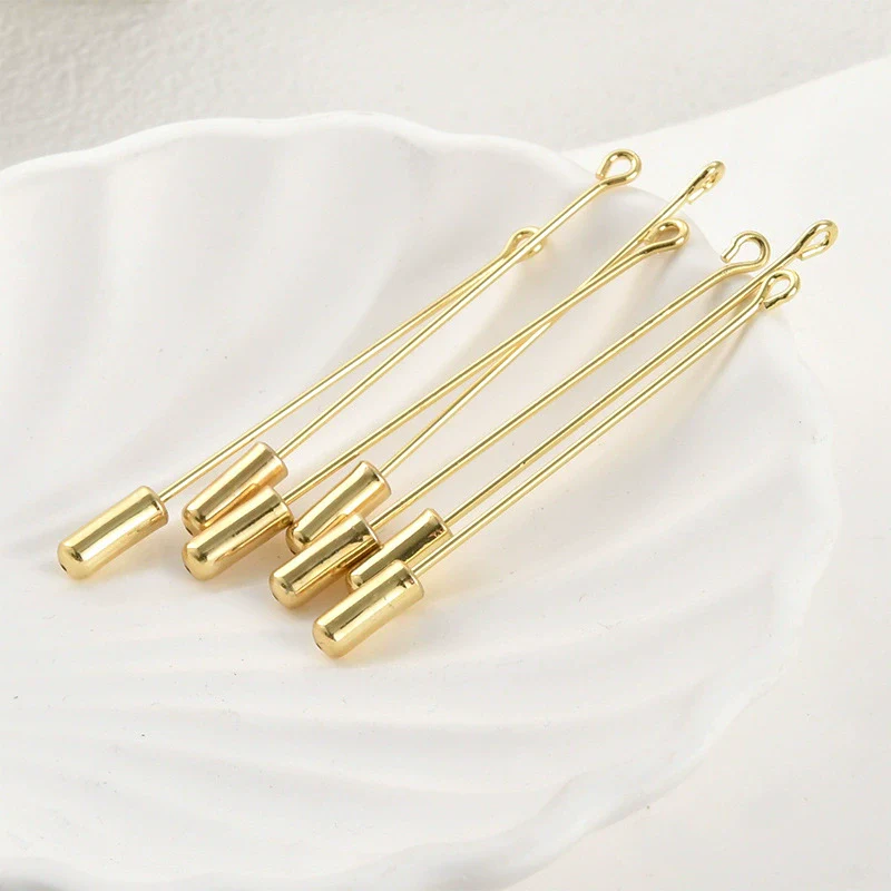 Corsage Jewelry Accessories Copper Electroplated Handmade Pointed Diy - Image 6