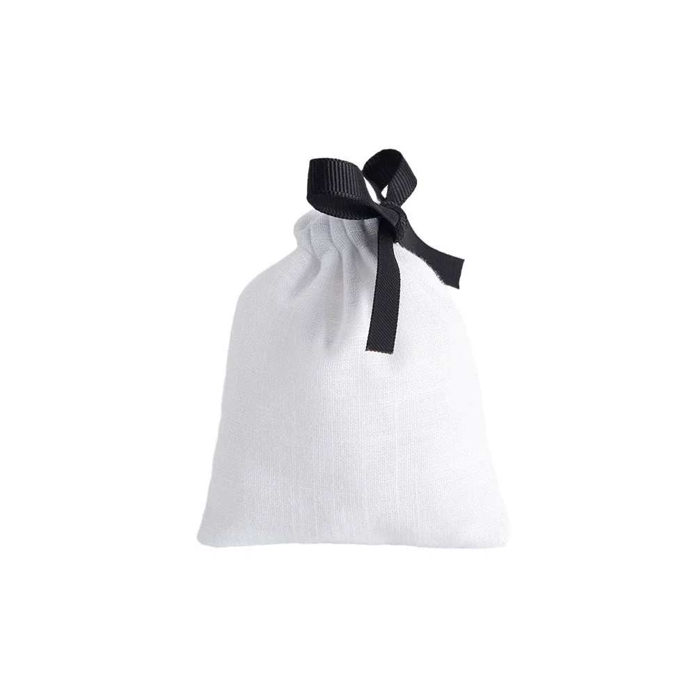 Cotton Flannel Jewelry Storage Bag With Drawstring For Packaging - Image 5