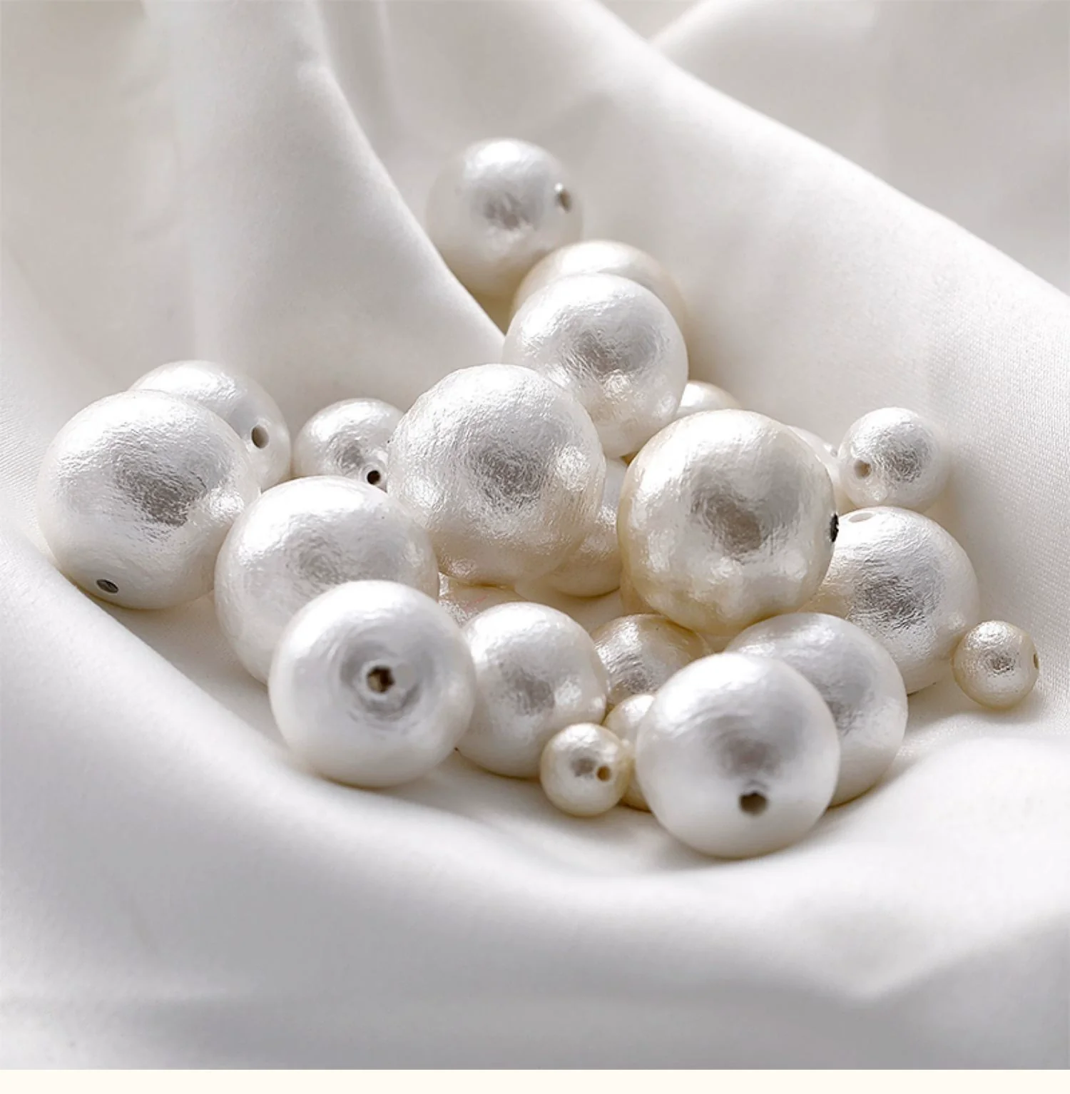 Cotton Pearl Shell Geometric Style Electroplated Earrings Jewelry Materials - Image 19