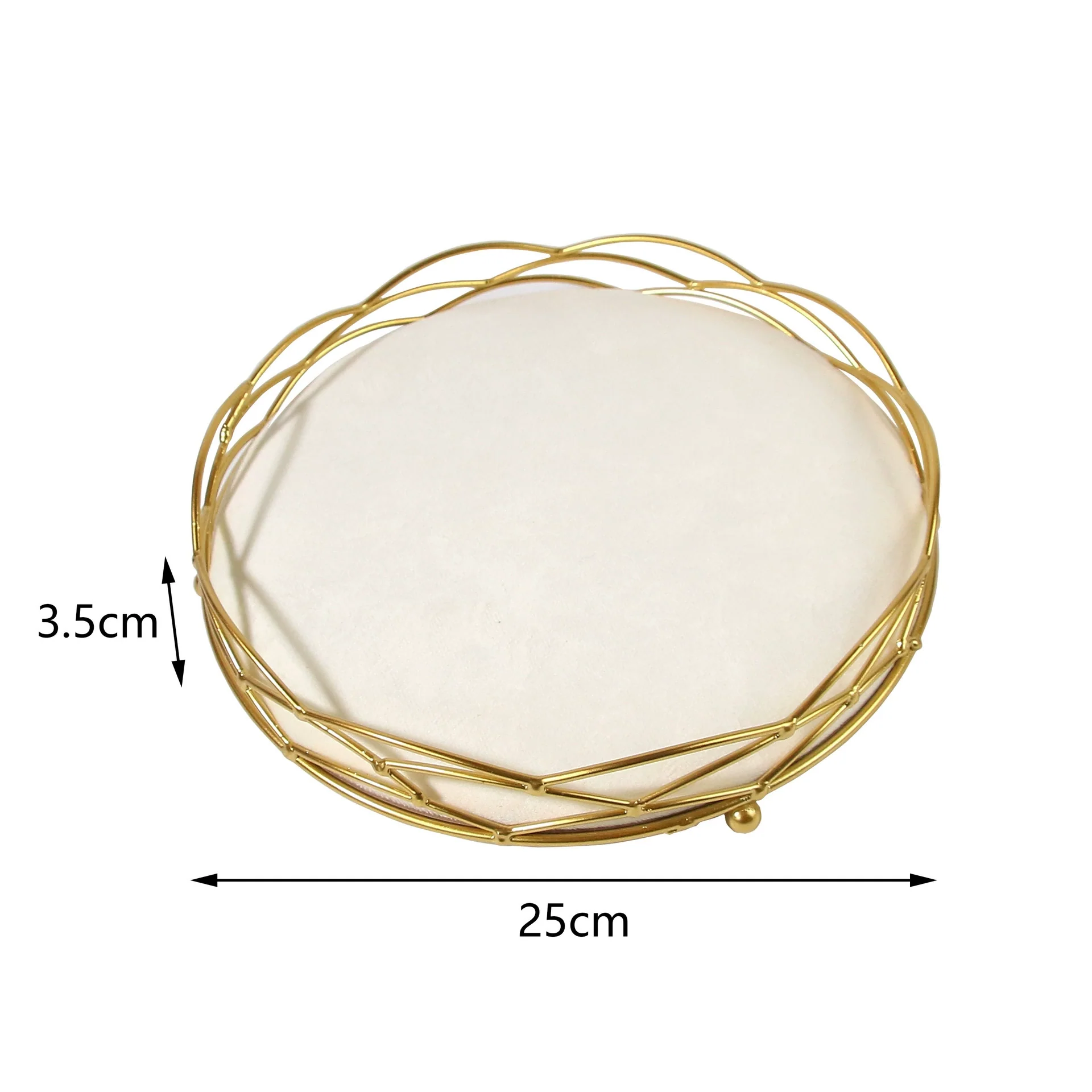 Creative Metal And Suede Jewelry Rack Highend Splicing Style For Ring Necklace Bracelet Pendant - Image 13