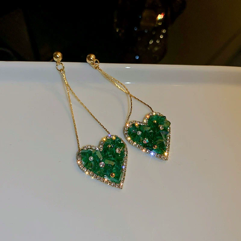 Crystal Colorful Flower Earrings Forest Style For Women - Image 19