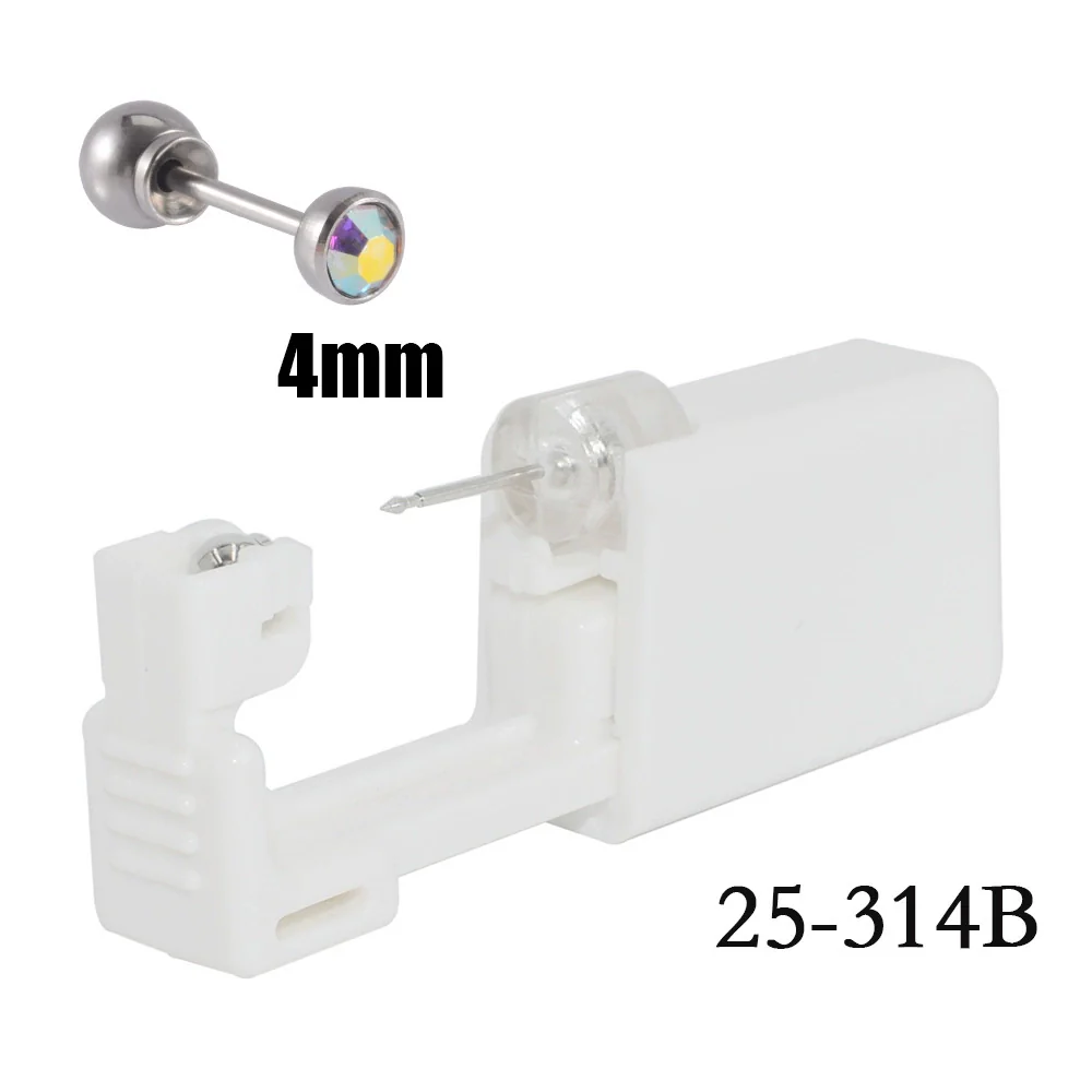 Disposable Ear Piercing Device 316L Stainless Steel Geometric Style Electroplated Unisex - Image 10
