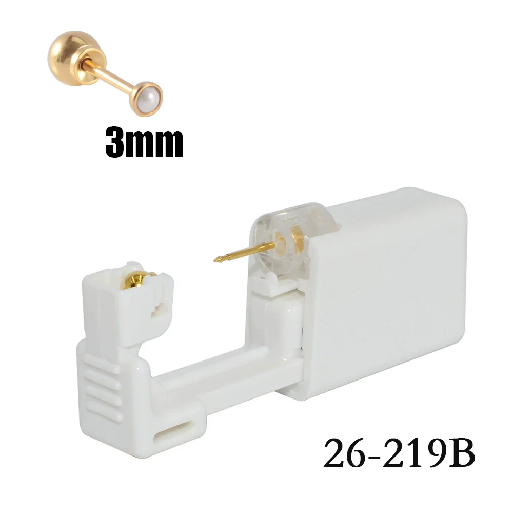 Disposable Ear Piercing Device 316L Stainless Steel Geometric Style Electroplated Unisex - Image 11