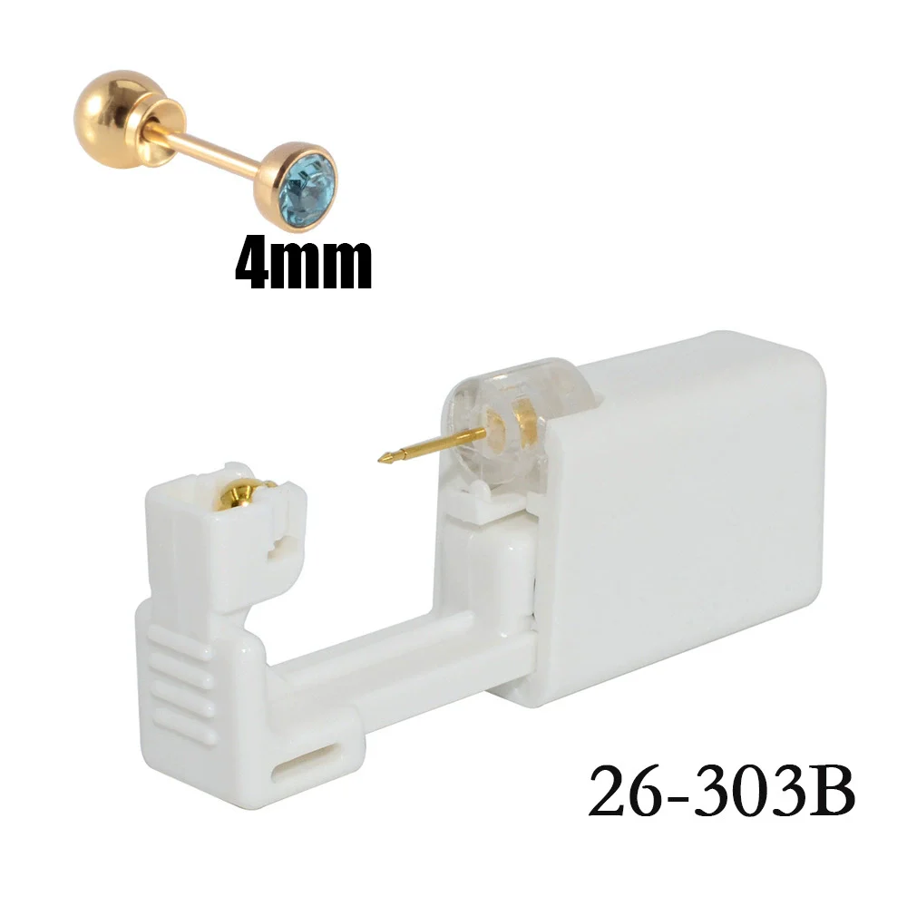 Disposable Ear Piercing Device 316L Stainless Steel Geometric Style Electroplated Unisex - Image 13