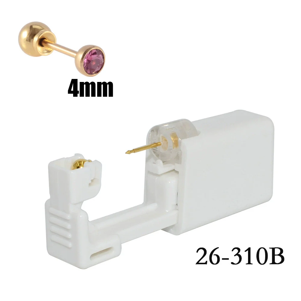 Disposable Ear Piercing Device 316L Stainless Steel Geometric Style Electroplated Unisex - Image 14