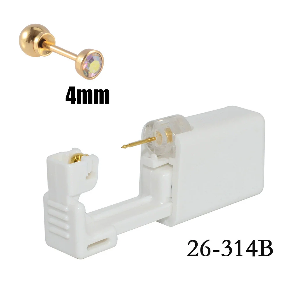Disposable Ear Piercing Device 316L Stainless Steel Geometric Style Electroplated Unisex - Image 16