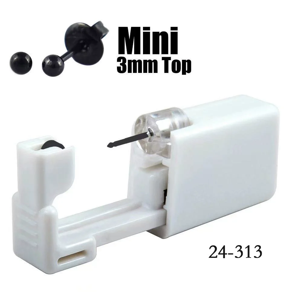 Disposable Lowpain Ear Piercing Gun 316L Stainless Steel Geometric Electroplated Ear Piercing Tool - Image 19