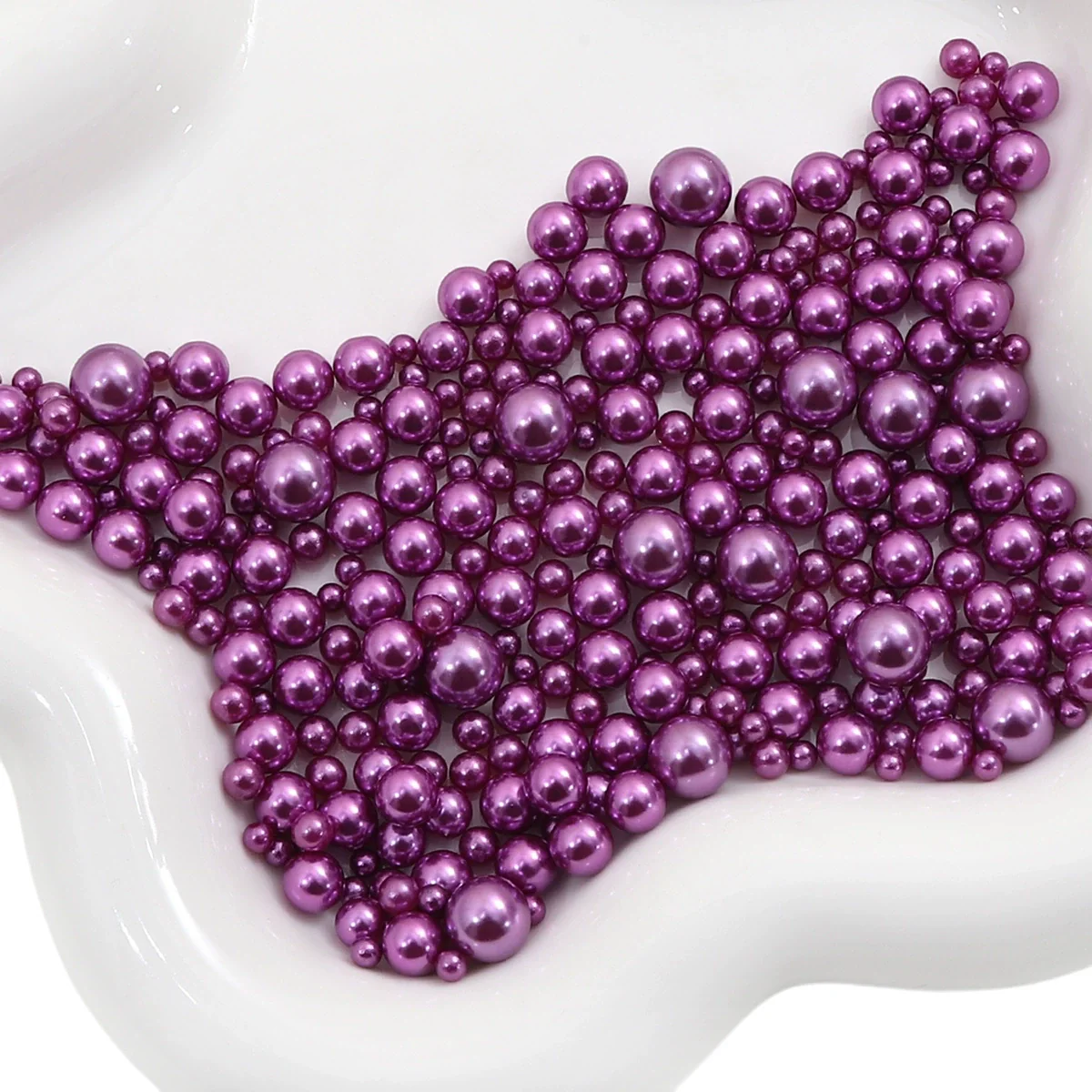 Diy Accessories Imitation Pearl Round Beads For Macaron Cosmetic Case Decorative Handmade - Image 24