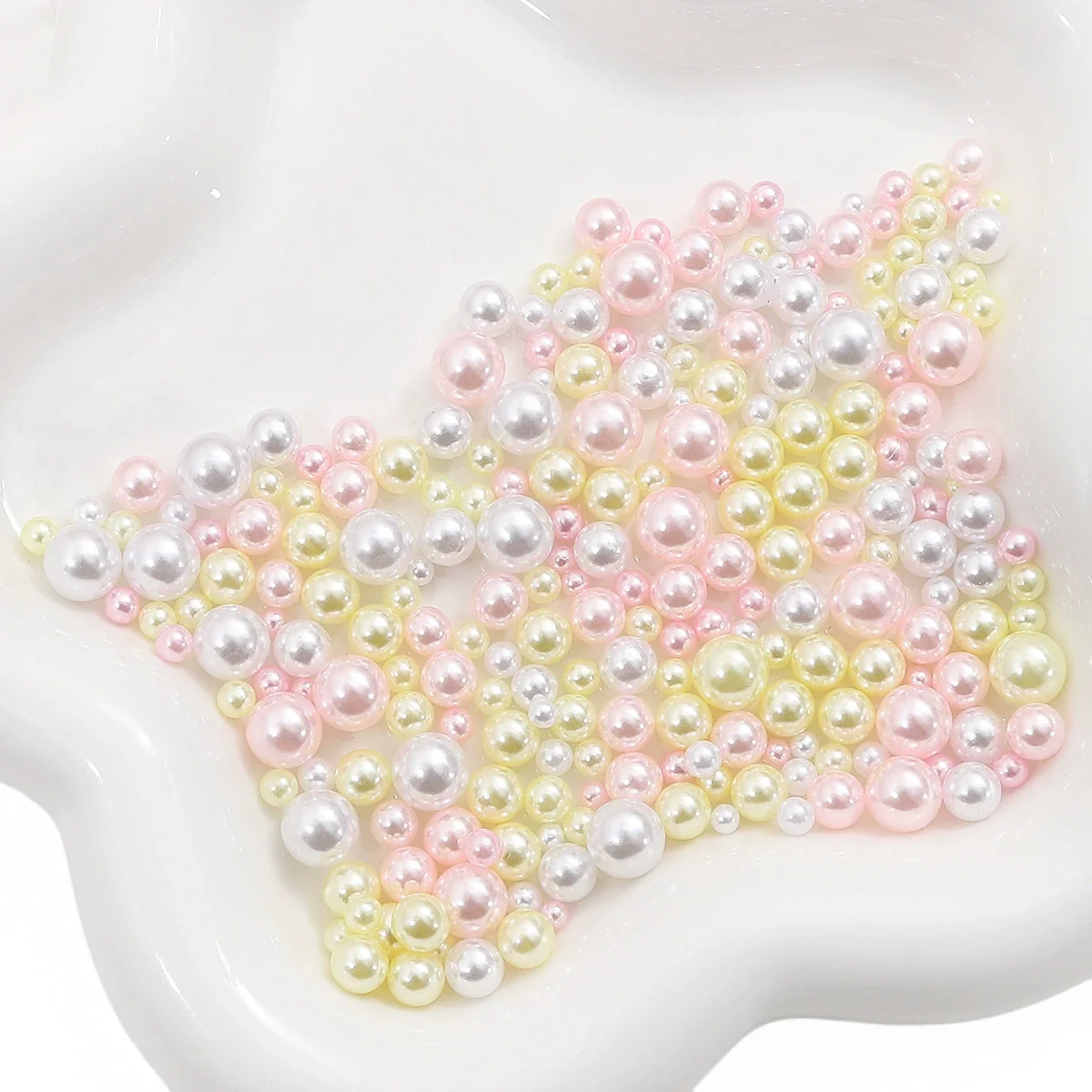 Diy Accessories Imitation Pearl Round Beads For Macaron Cosmetic Case Decorative Handmade - Image 35