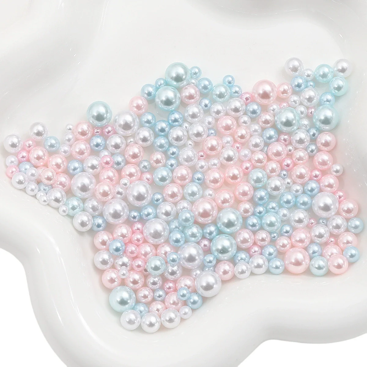 Diy Accessories Imitation Pearl Round Beads For Macaron Cosmetic Case Decorative Handmade - Image 38