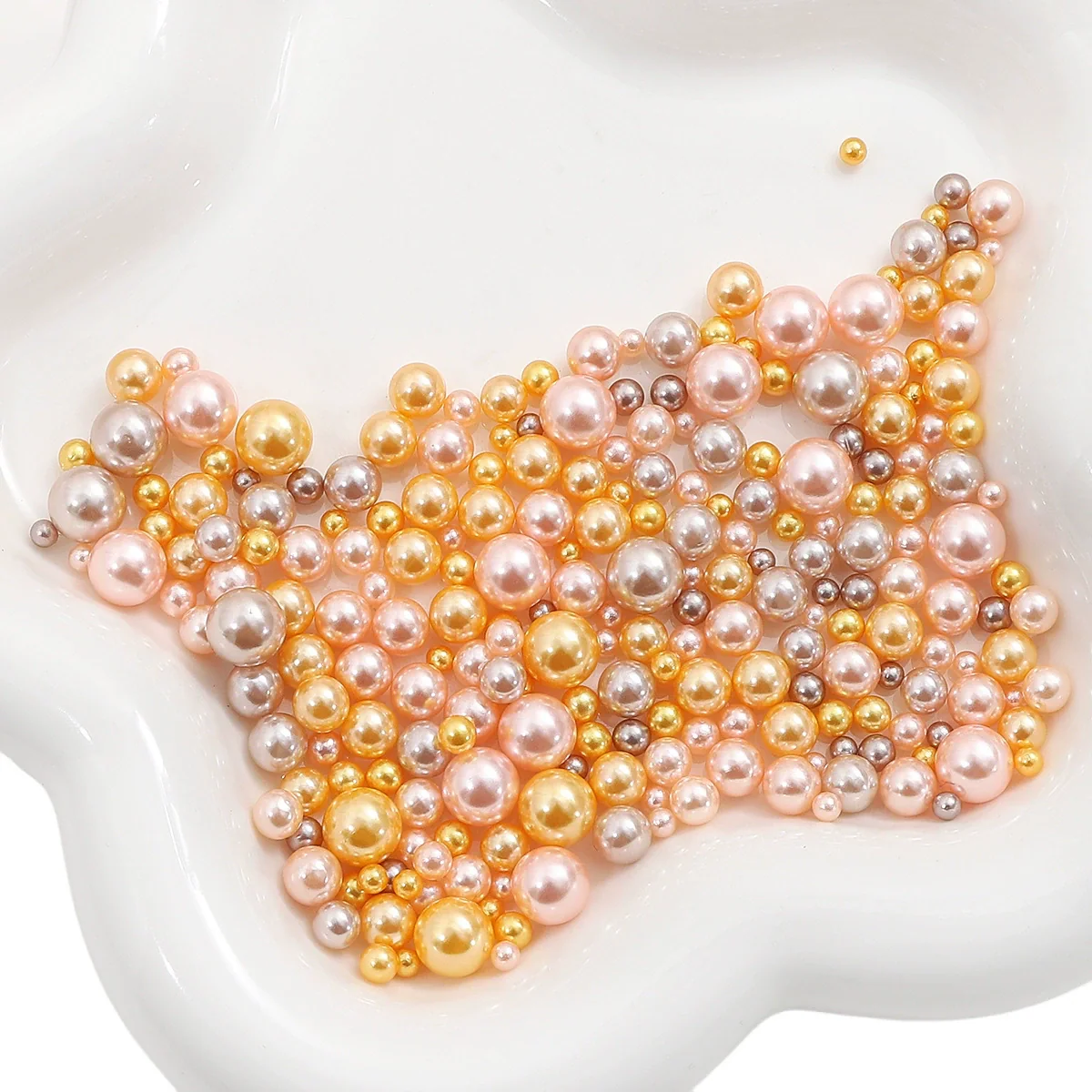 Diy Accessories Imitation Pearl Round Beads For Macaron Cosmetic Case Decorative Handmade - Image 39