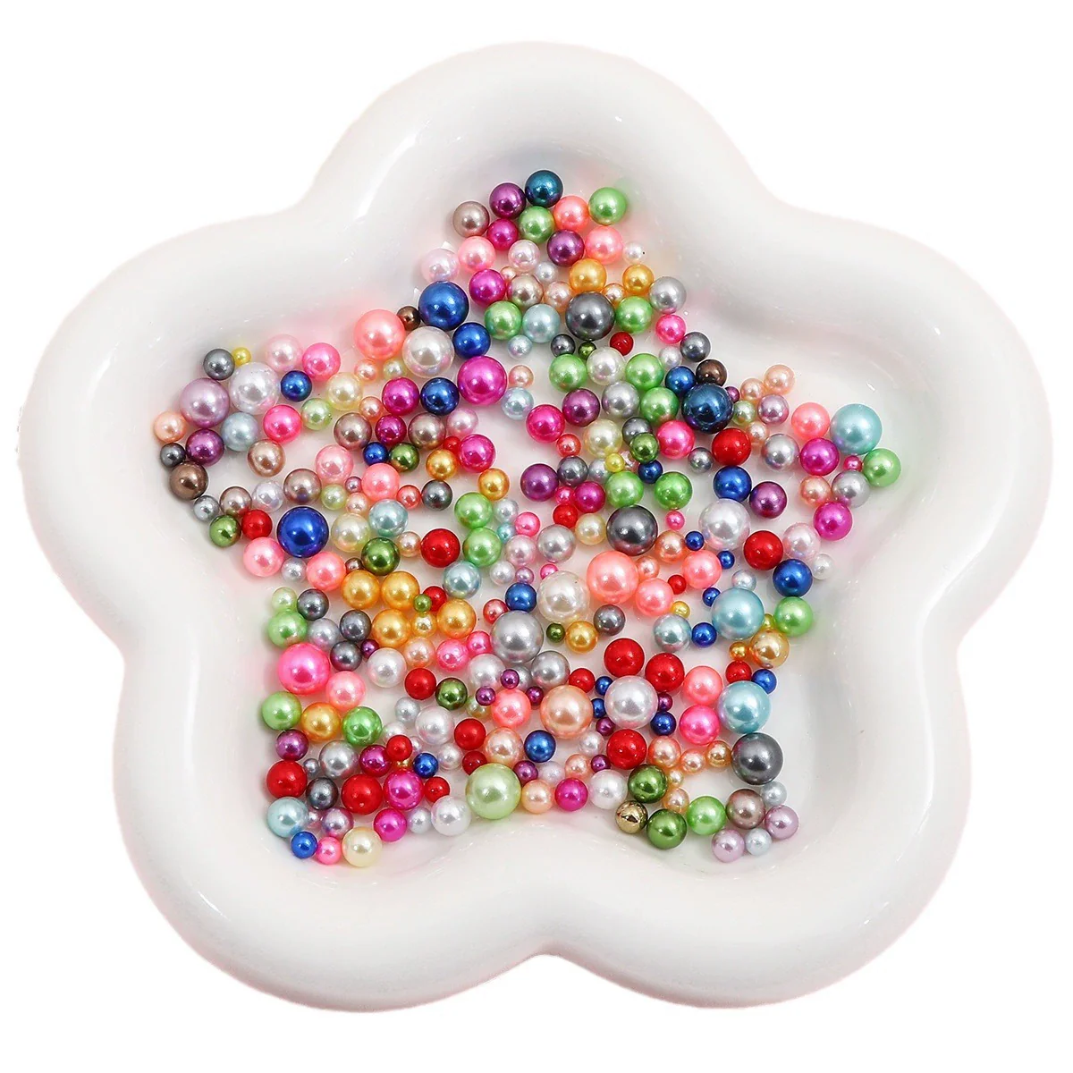 Diy Accessories Imitation Pearl Round Beads For Macaron Cosmetic Case Decorative Handmade - Image 5