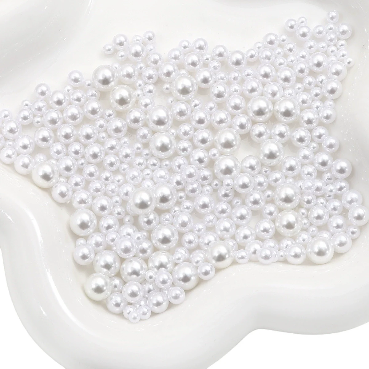 Diy Accessories Imitation Pearl Round Beads For Macaron Cosmetic Case Decorative Handmade - Image 9