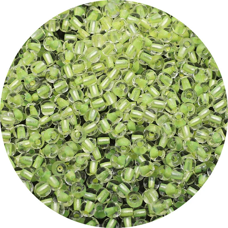 Diy Handmade Glass Beads Material For Bracelet And Mobile Phone Chain Transparent Dyed Core Silk Dopamine Style - Image 15